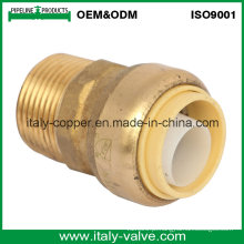 OEM &amp; ODM Qualidade Brass Push Connect Male Adapter (IC-1020)